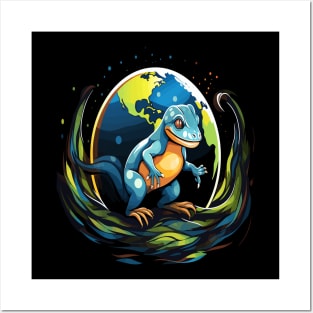 Salamander Earth Day Posters and Art